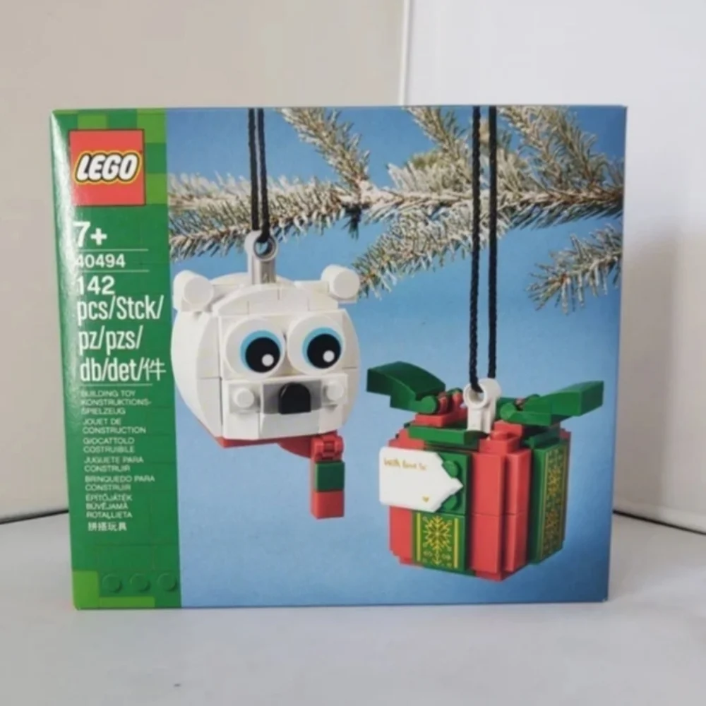 Lego Polar Bear & Gift Ornaments 40494 NWT Building Toy
